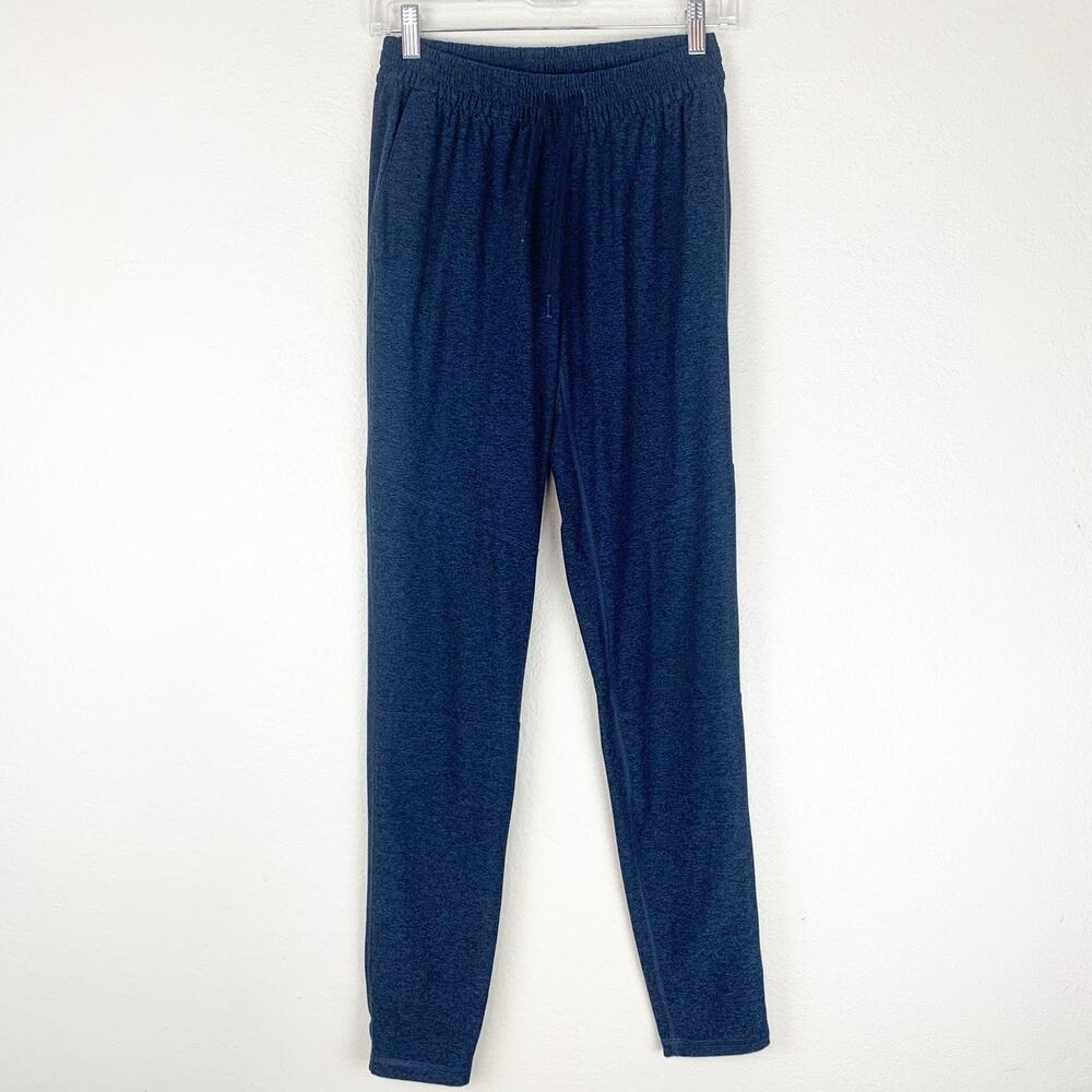 Outdoor Voices Pants‎ Womens XS Cloudknit Sweatpant Navy Soft Relaxed Tapered
